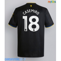 Camisa de time de futebol Manchester United Casemiro #18 Replicas 3º Equipamento 2025-26 Manga Curta